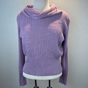 Norton McNaughton Petites Cowl Neck Sweater